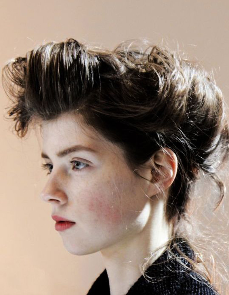 Coiffure coiffée décoiffée rétro 20 idées de coiffures coiffées