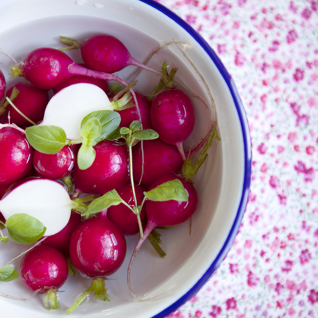 Que faire avec des radis roses Elle à Table