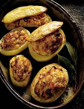 Pommes de terre farcies au Pommes de terre farcies au