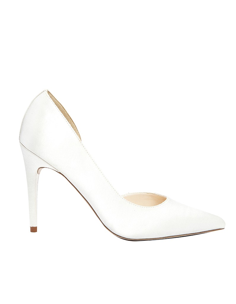 Chaussure de mariee en satin Asos printemps ete 2015 Chaussure de mariee en satin Asos printemps ete 2015