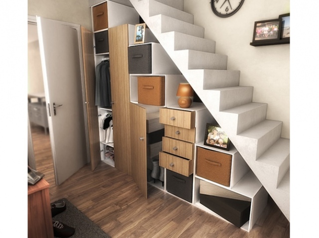 Aménager un dressing : nos conseils de a à z elle décoration Penderie avec rideau ikea