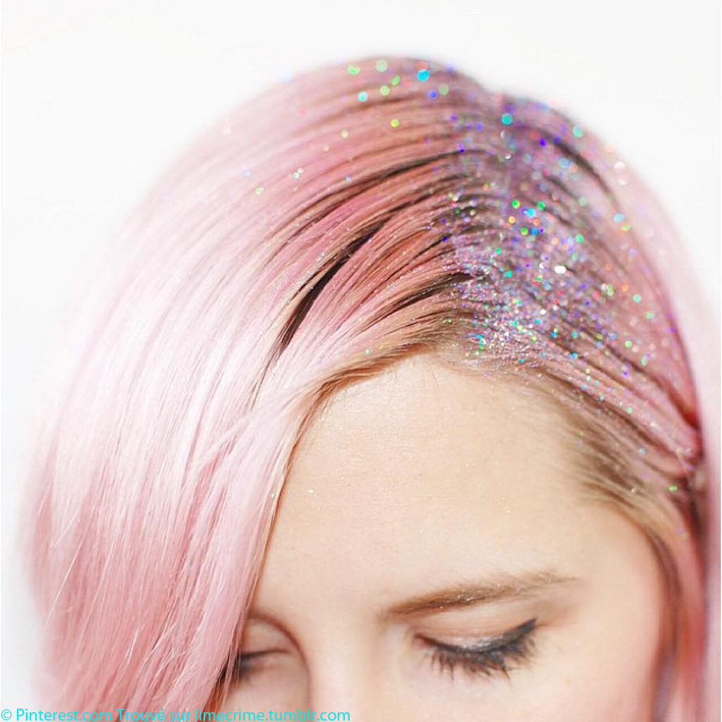 Glitter roots tout savoir sur la tendance cheveux à paillettes