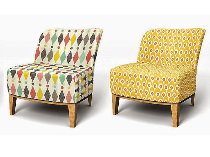 housse de chaise vintage