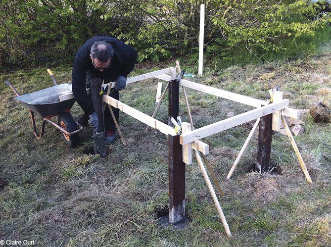fabriquer une cabane sur pilotis