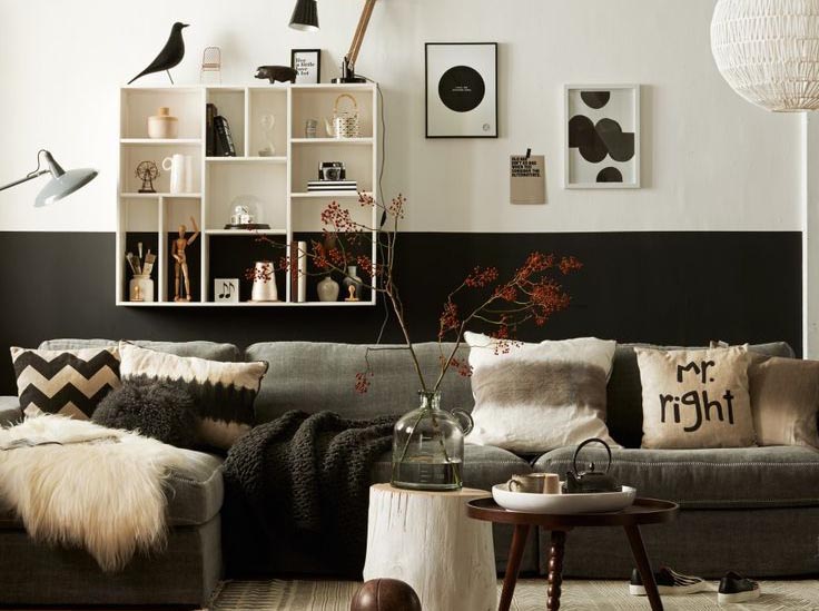 Leçon de déco : les règles d'or pour une déco noire elle décoration Noir sol décor