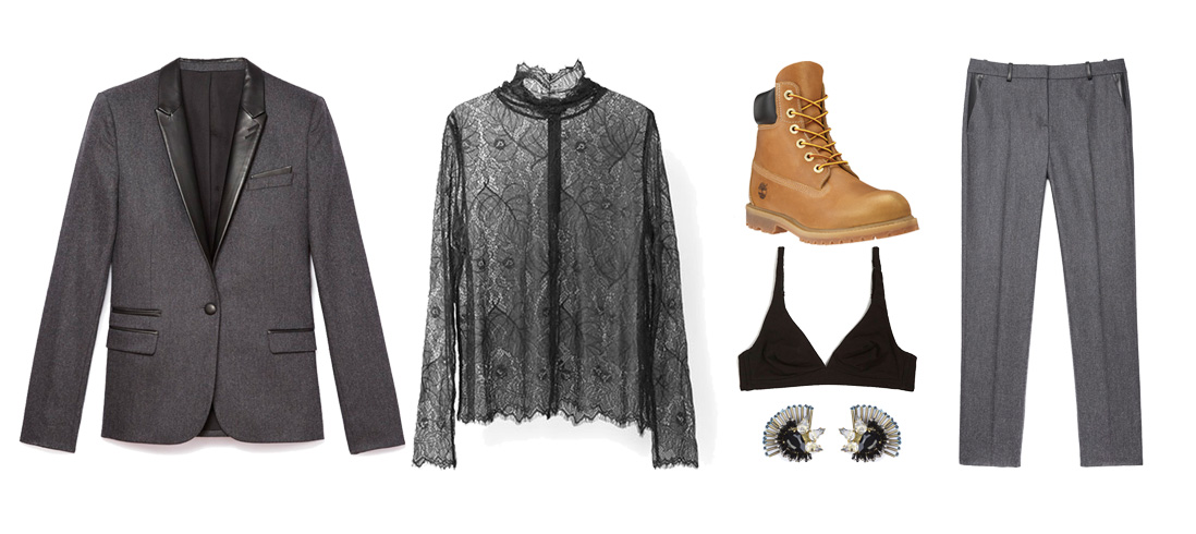 timberland look femme