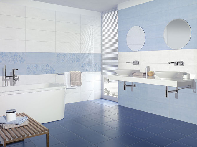 Salle de bains et carrelage font bon ménage elle décoration Carrelage salle de bain