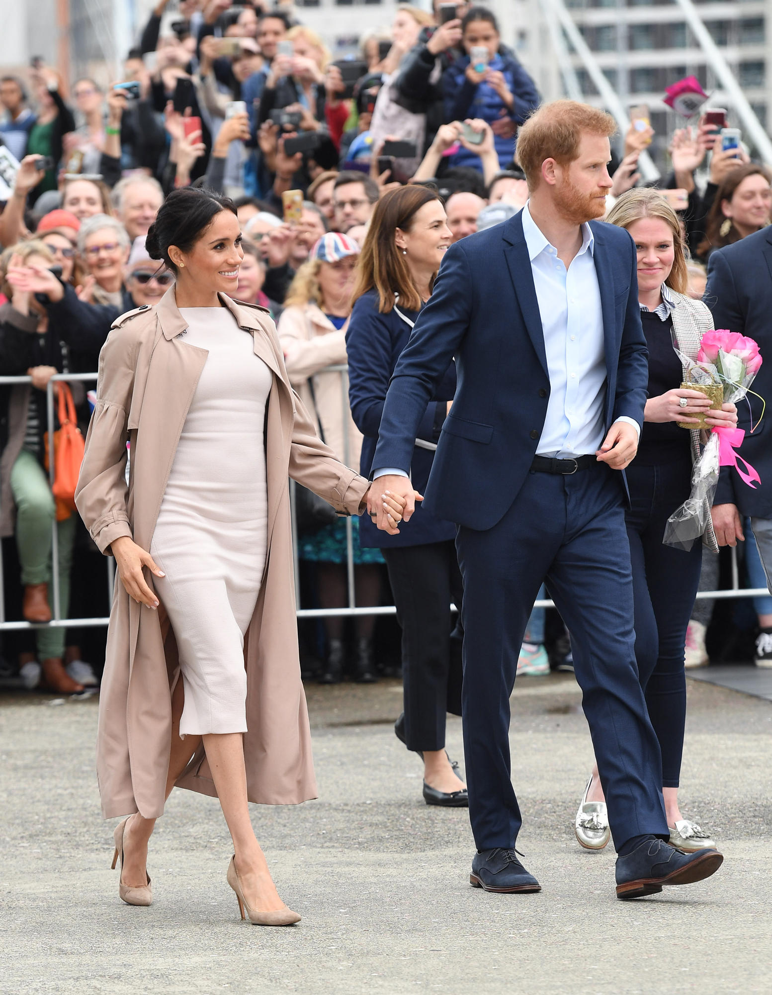 Meghan Markle En Total Look Nude Les Plus Beaux Looks De Meghan