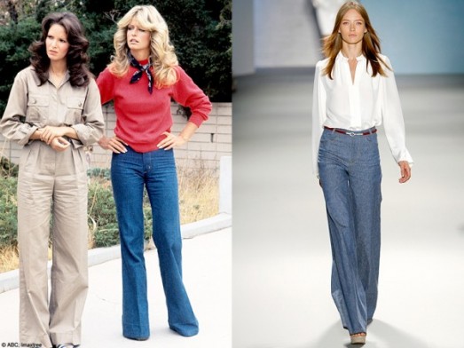 Mode d'emploi : happy 70's Mode guide shopping tendance look seventies flare