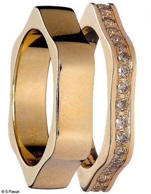 Mode diaporama accessoire bijoux mariage alliance montblanc