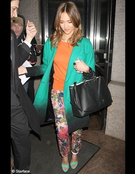 Le look du jour Jessica Alba Le look du jour Jessica Alba