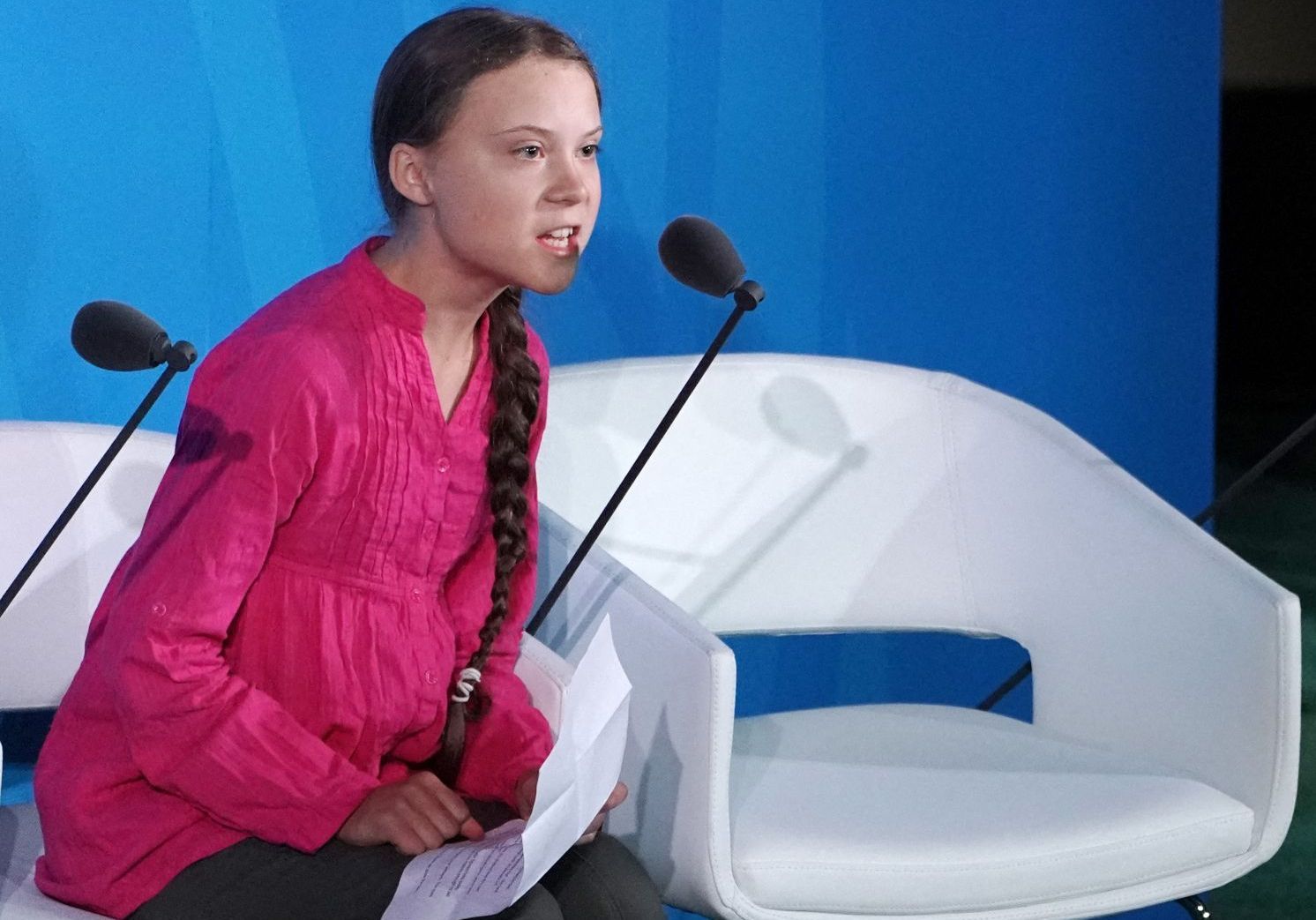 Greta Thunberg en colère à l ONU Vous avez volé mes rêves et mon