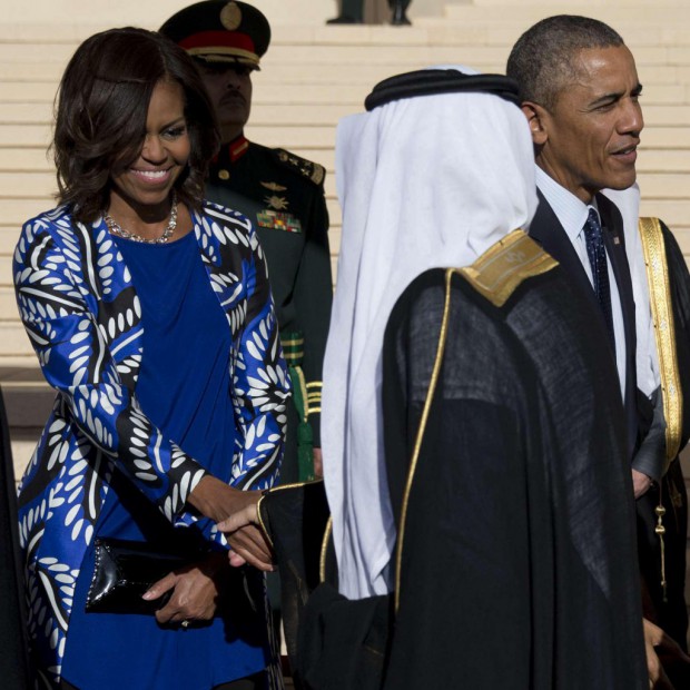 Quand Michelle Obama choque l’Arabie Saoudite 