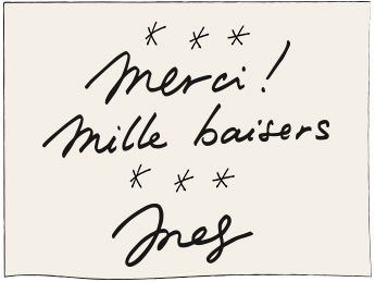 Merci - Mille baisers - Ines