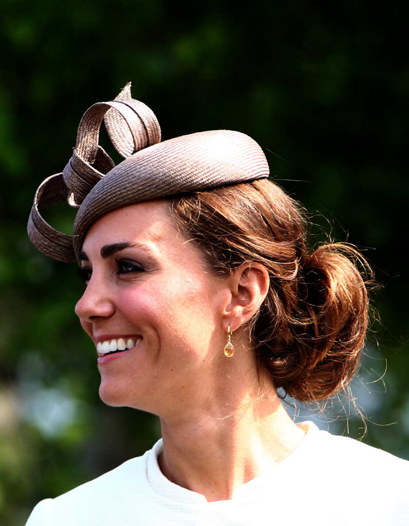  Chignon  Kate  Middleton  Les plus belles coiffures de  Kate  