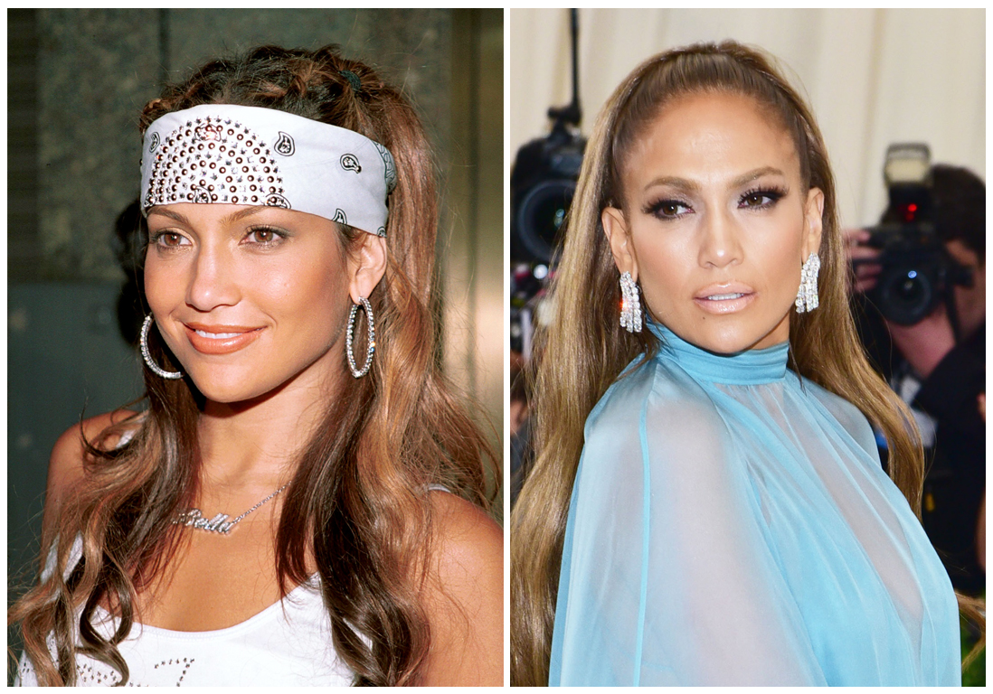 Avant apres Jennifer Lopez de ses debuts a aujourd hui elle n a pas change