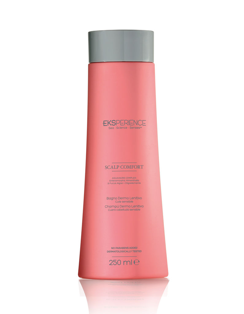 Shampoing cuir chevelu sensible Scalp Comfort, Eksperience, 18€ 12 soins du cuir chevelu qui