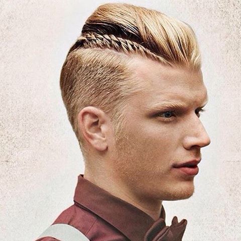 Tresse pour homme , Ces coupes de cheveux pour hommes qui nous séduisent , Elle