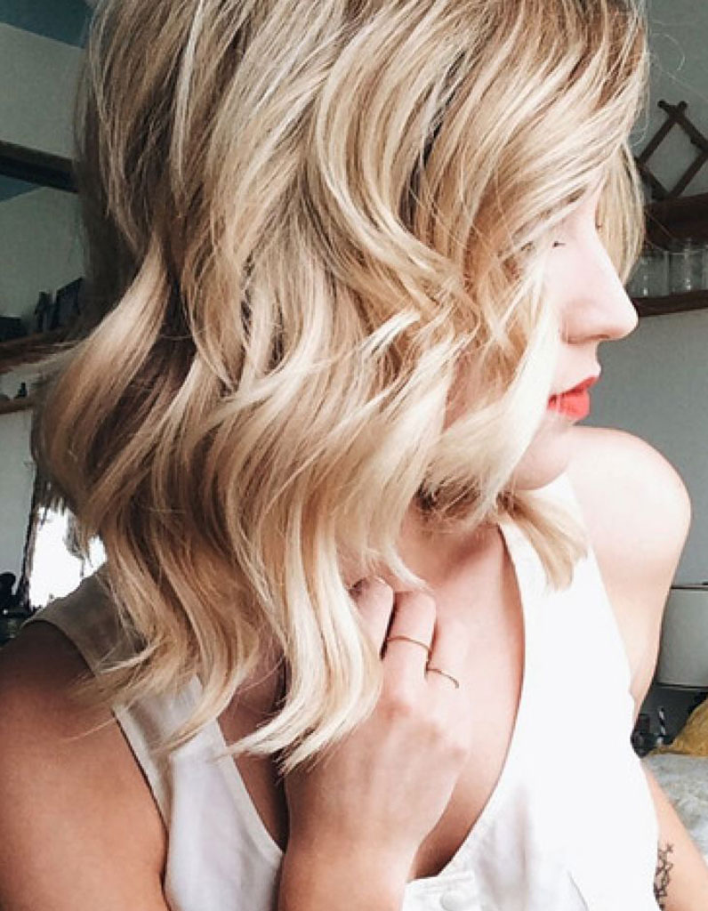 ondulation wavy cheveux