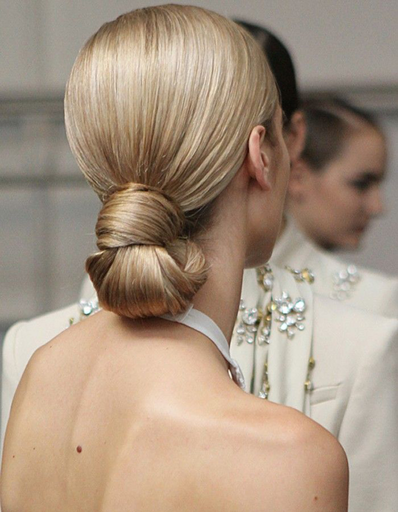  Chignon  de mari e bas  de nuque Je veux un joli chignon  