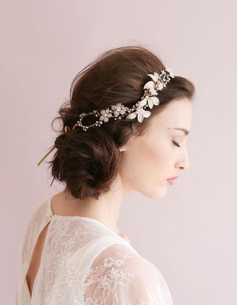  Coiffure romantique  headband 28 coiffures romantiques 