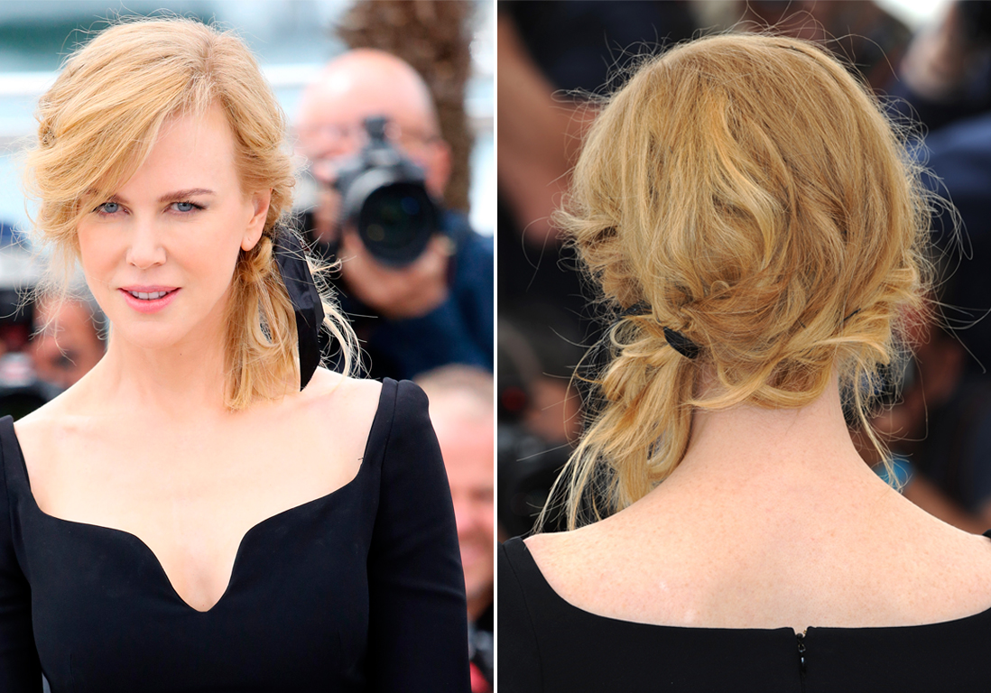 Queue De Cheval Avec Un Ruban