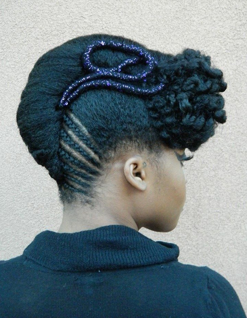 Coiffure afro hiver 2015 - coiffures afro : les filles stylées donnent