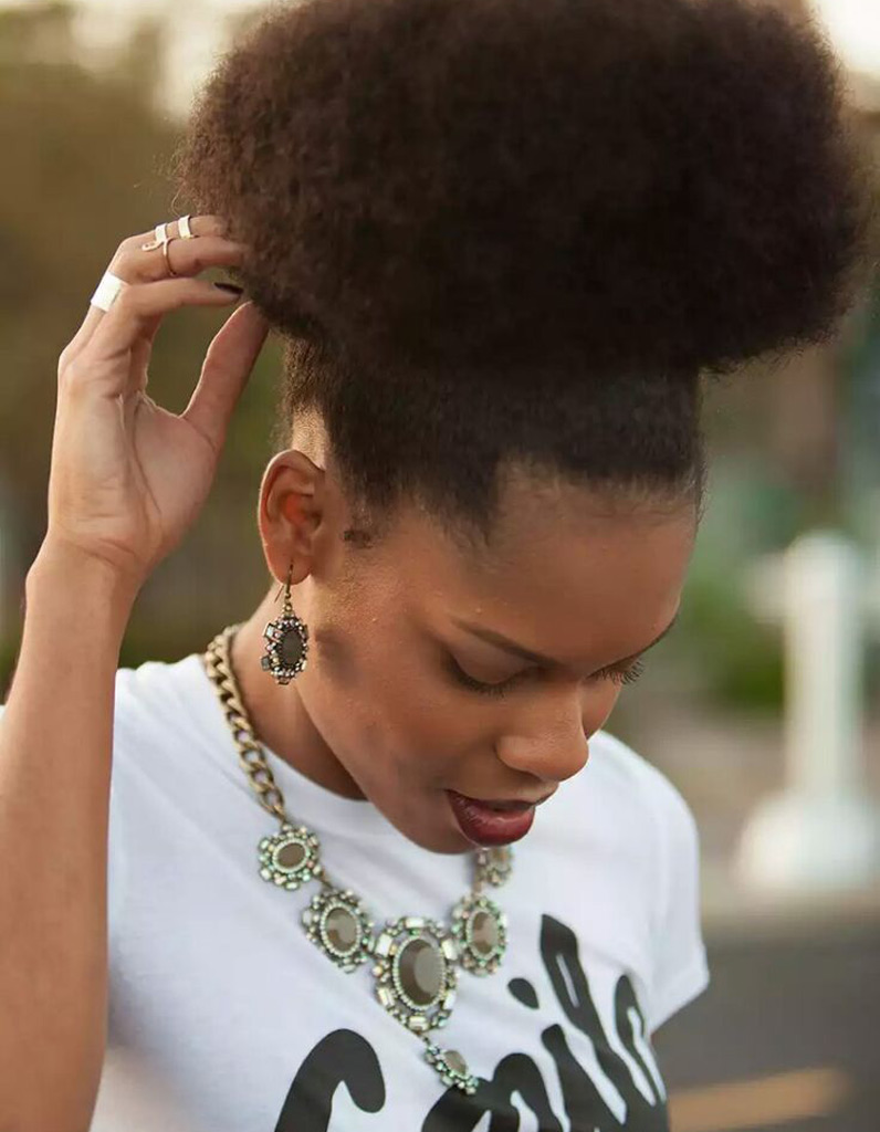 Idée coiffure afro naturel hiver 2015 - Coiffures afro : les filles