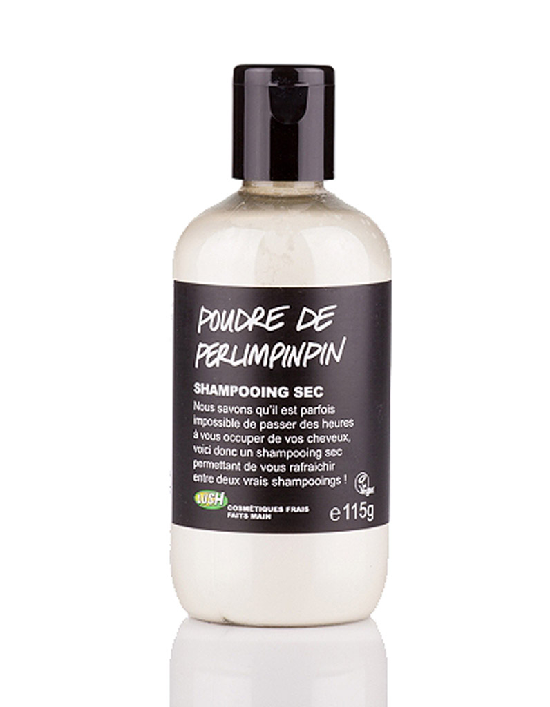 Shampoing sec Poudre de Perlimpinpin de Lush, 12,45€ les 140g Test 15 shampoings secs passés