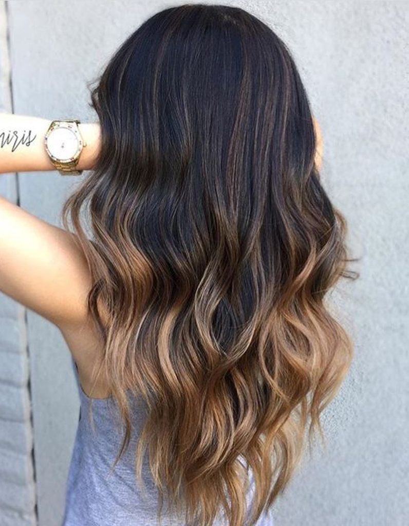 Ombré hair brune - ombré hair : les plus beaux dégradés de couleur - elle