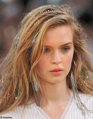 Fashion Week de Paris été 2012 : les coiffures Beaute tendance cheveux coiffure defiles paris Mabille