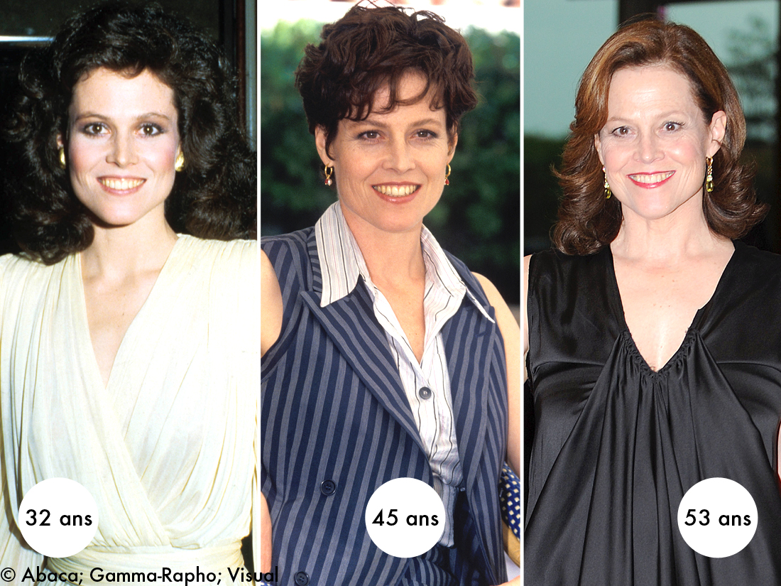 Sigourney Weaver People à quel âge les préférezvous ?‏ Elle