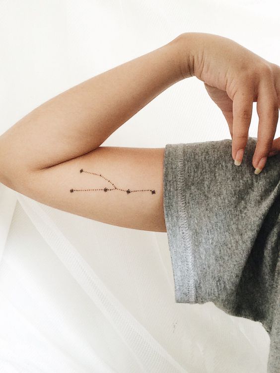 Tatouage constellation sur le biceps - Tatouage constellation : 15 ...