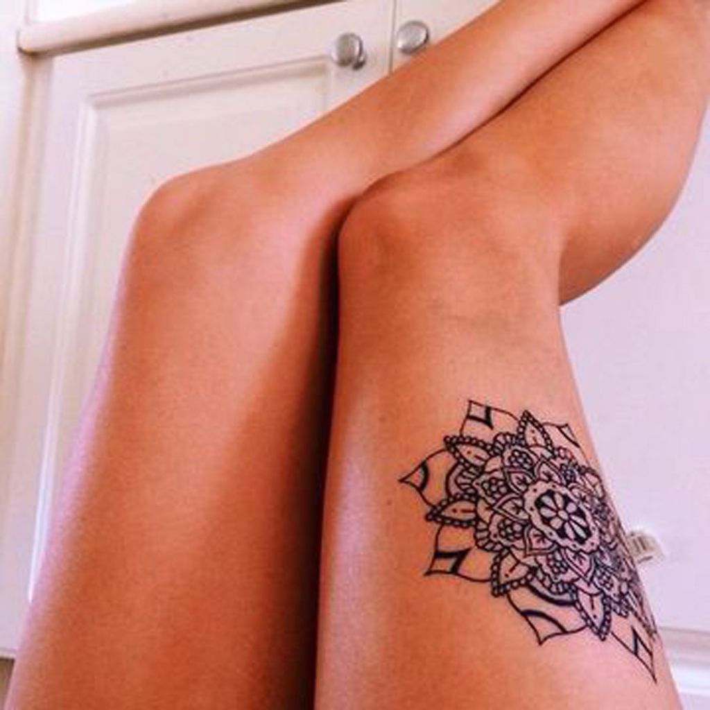 Tatouage Mandala Cuisse On Craque Pour Un Tatouage Mandala