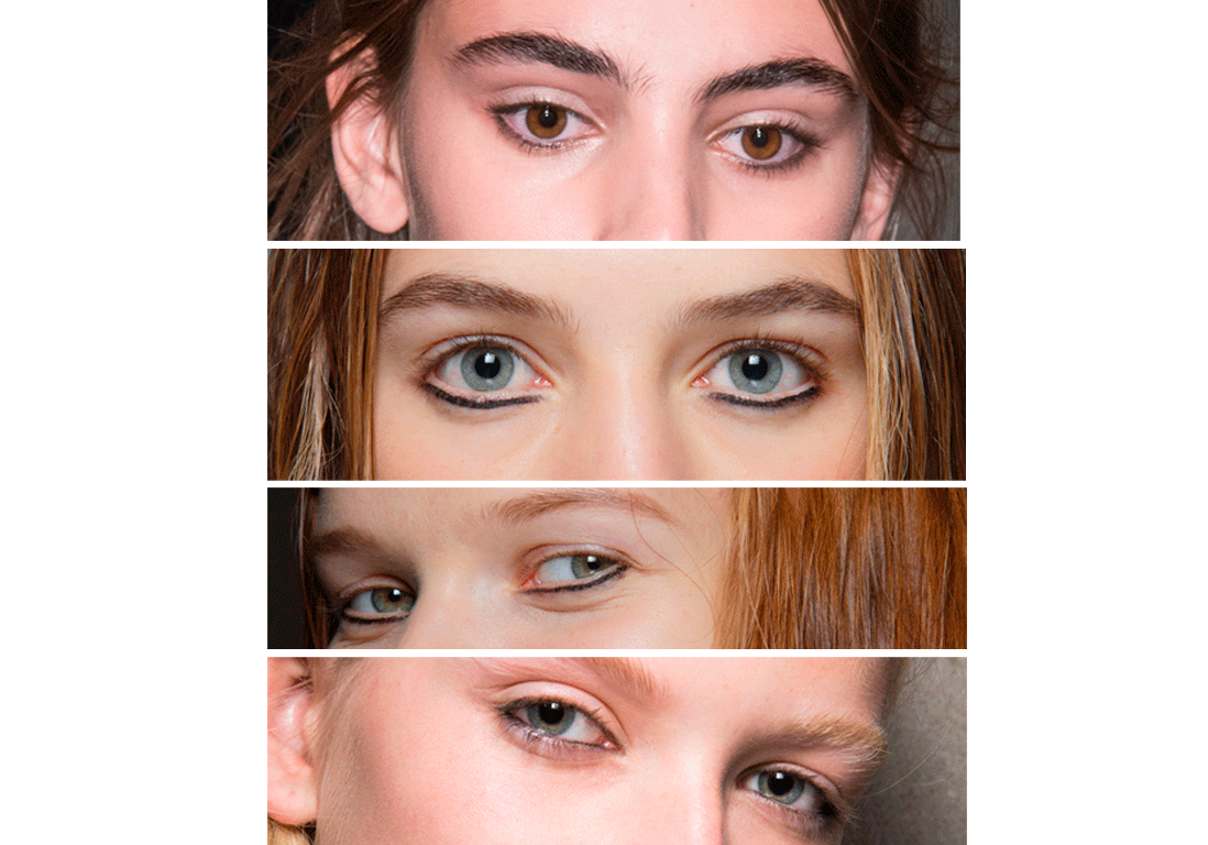 crayon sous les yeux