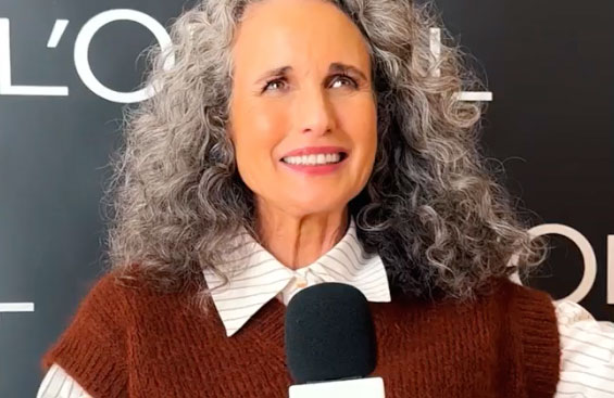 Andie MacDowell: ‘I have a responsibility to represent women my age’