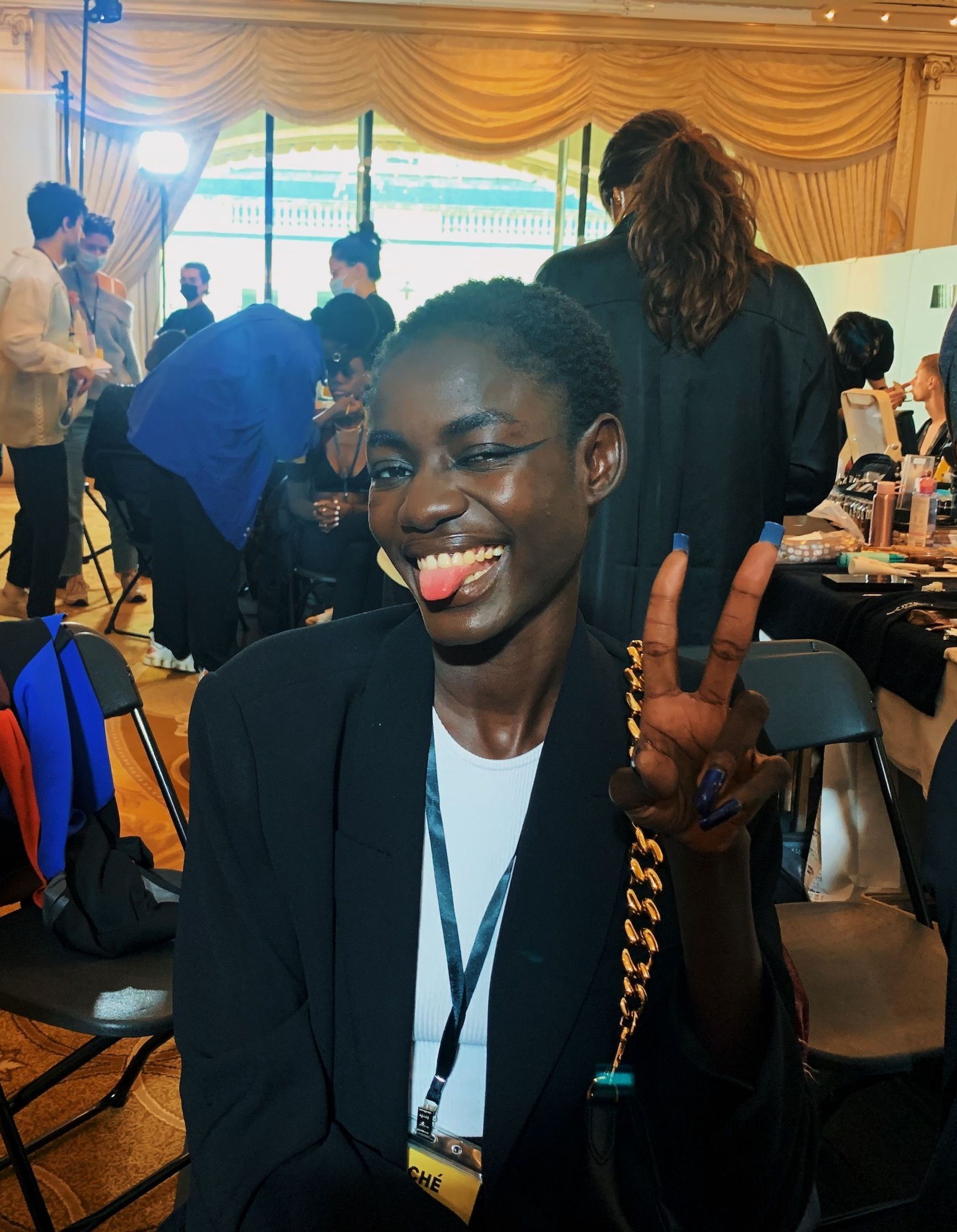 ELLE s'infiltre dans le backstage beauté du défilé Koché printemps-été 2022 - Vimarsana News