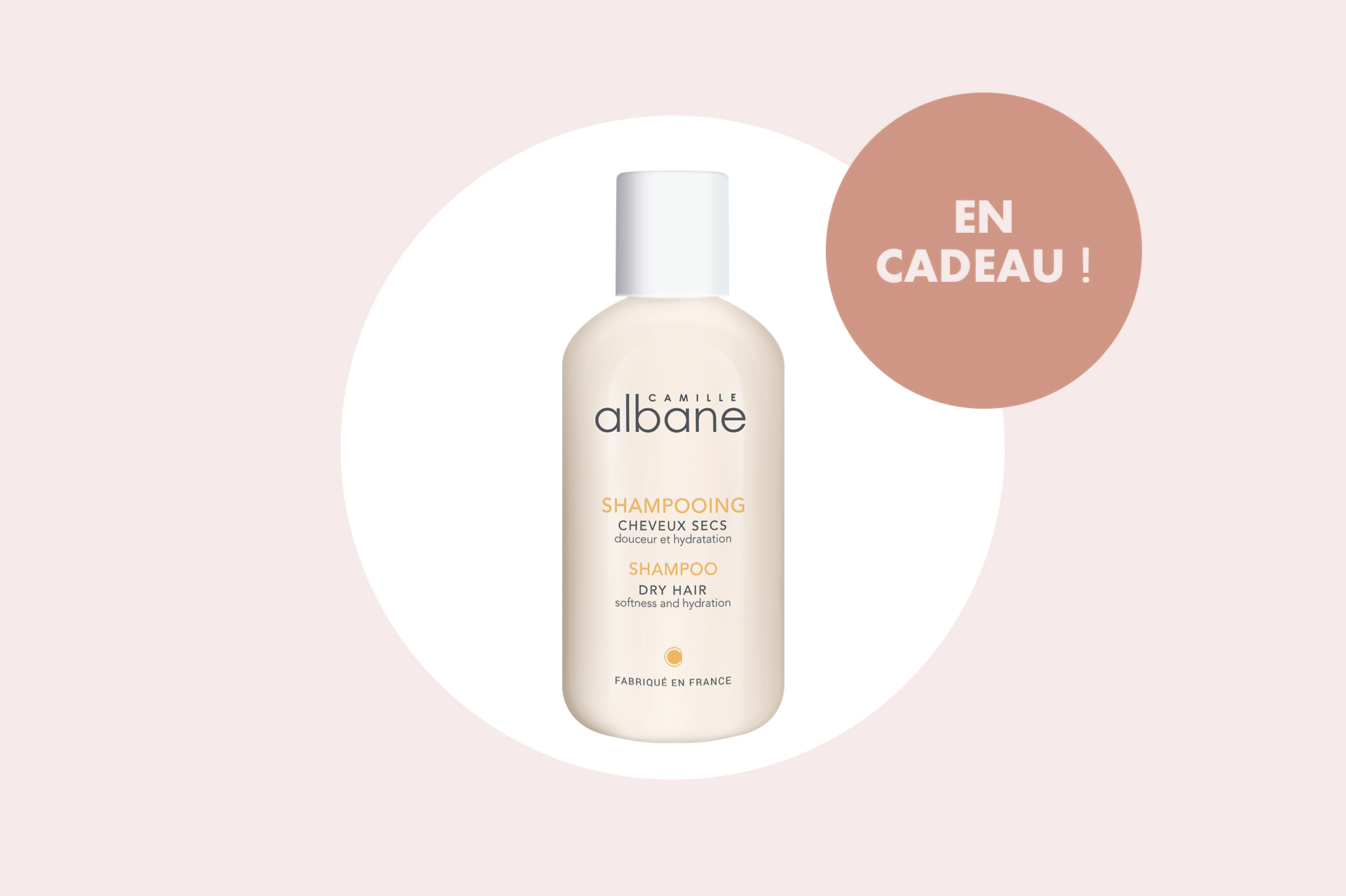 En cadeau avec votre magazine ELLE : un shampooing Camille Albane ! - Elle