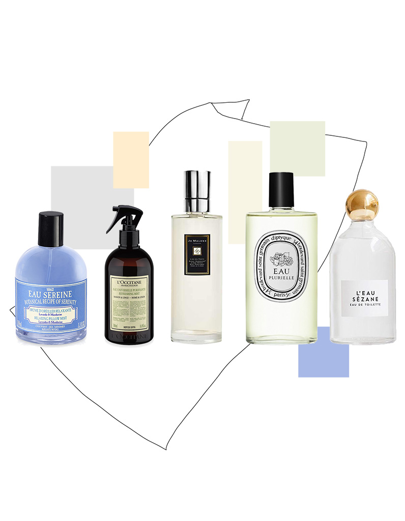 eau de repassage parfumée maison