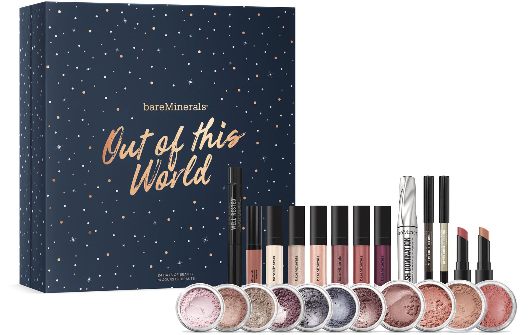 Calendrier de l'avent BareMinerals Les calendriers de l’Avent beauté