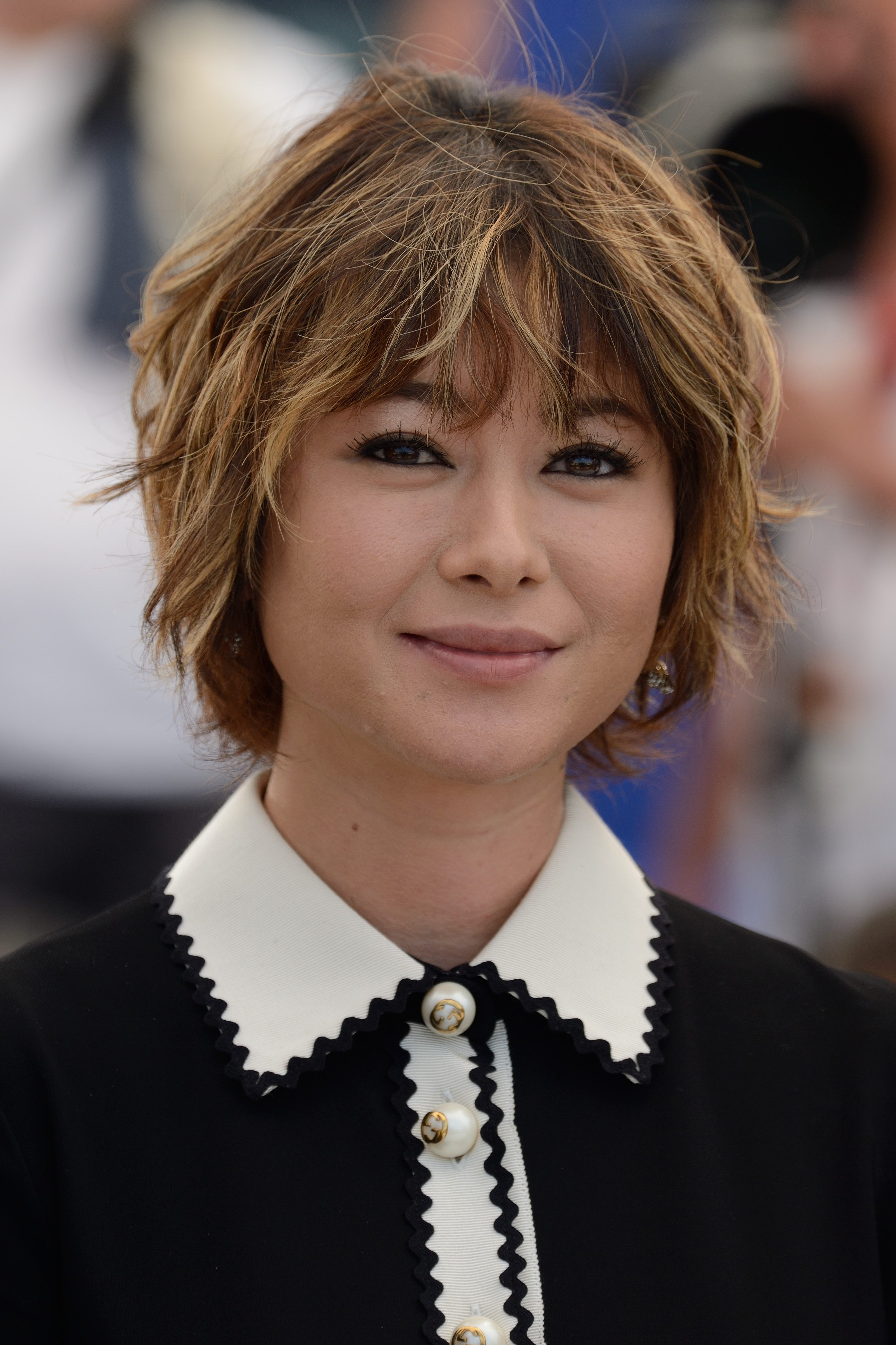 L'actrice Yoko Maki - Cannes 2016 : Soko énigmatique au photocall de