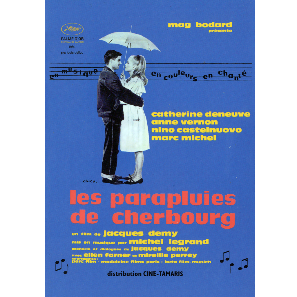 Les Parapluies De Cherbourg De Jacques Demy 1964 : « Les Parapluies de Cherbourg » de Jacques Demy (France) - Palme