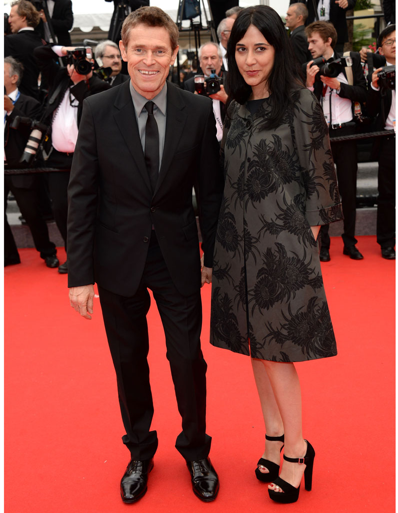 Willem Dafoe et son épouse Cannes 2014 le sourire de Charlotte