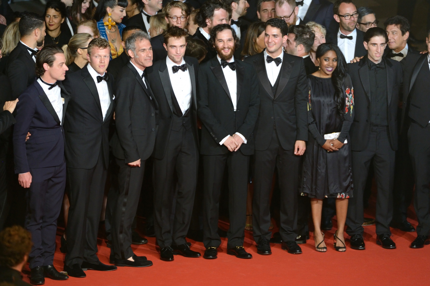 L'équipe du film "Good Time" Cannes 2017 festival de