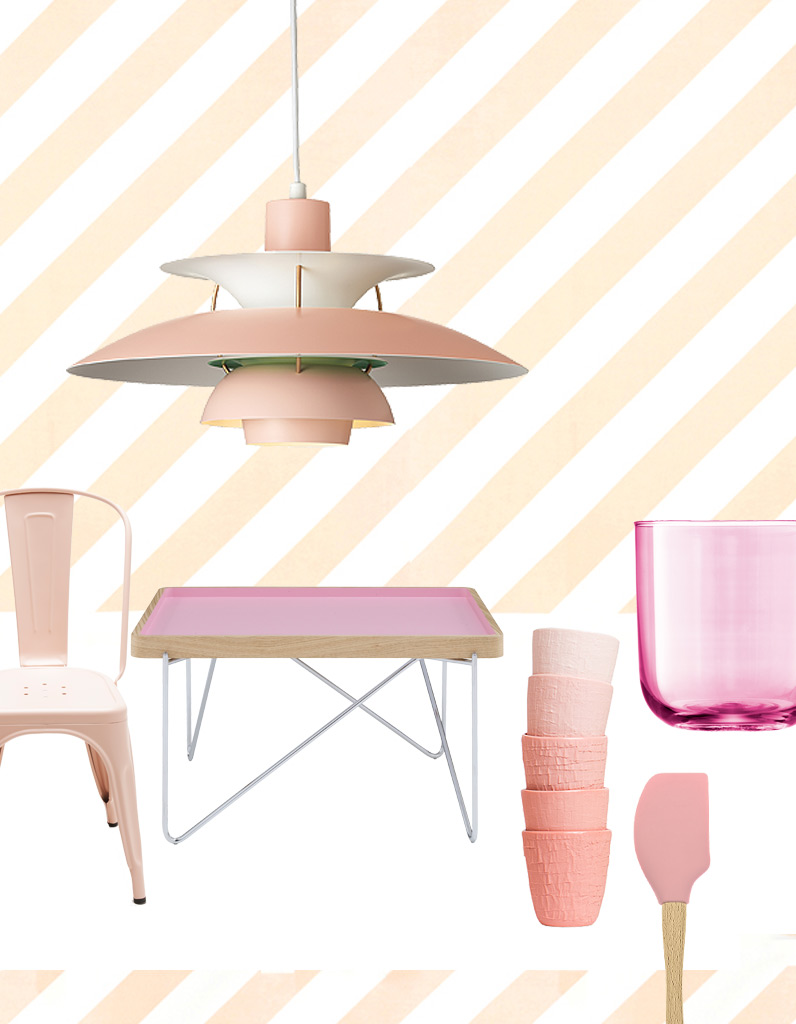 La Maison Décoration Rose Elle S'habille De OXP8k0NZnw