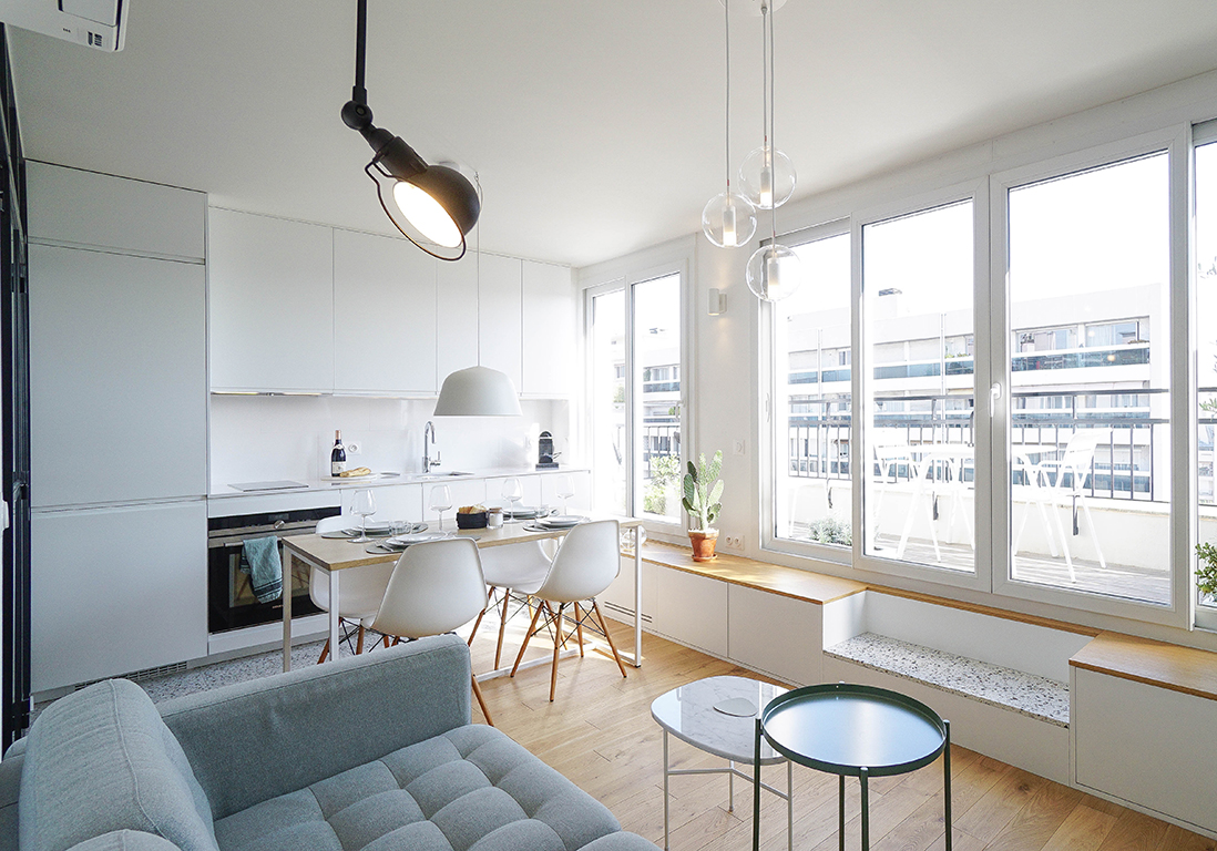 Avant Apres L Ingenieuse Transformation D Un Studio En Deux Pieces Elle Decoration