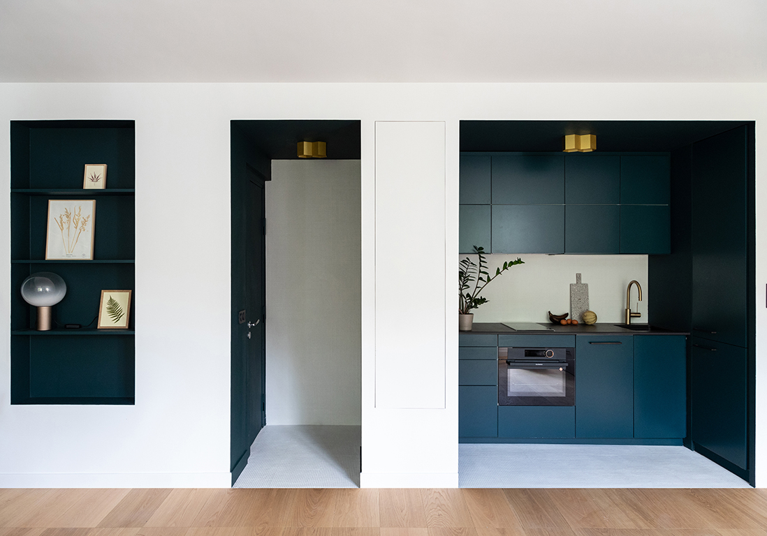 Avant/Après : un deux-pièces optimisé plein d’astuces - Elle Décoration