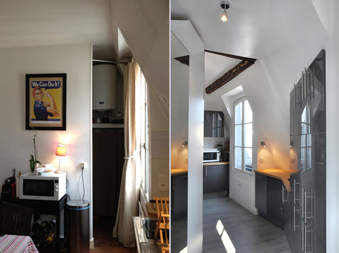 La Transformation De Chambres De Service En Appartement Design