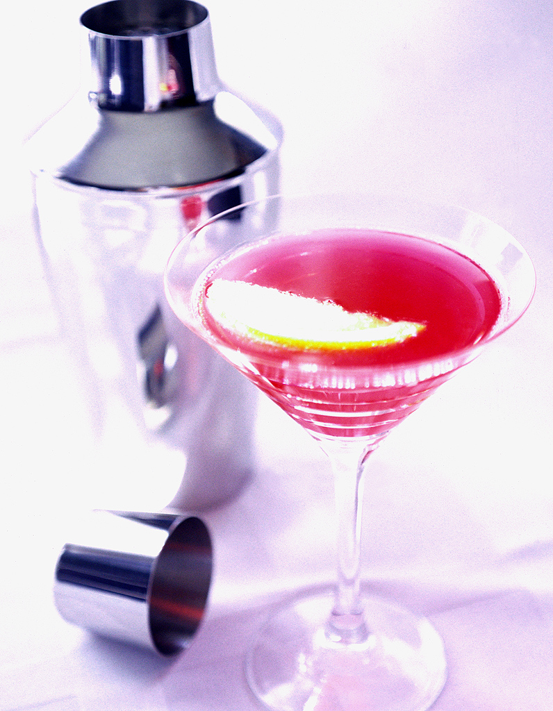 Cocktail Martini Tonic très simple et sablés au parmesan - Recette