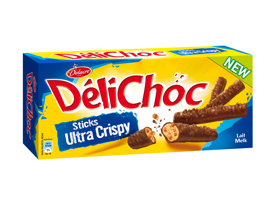 Delichoc Ultra Crispy Delacre 40 Nouveautes Chocolat A Croquer Elle A Table